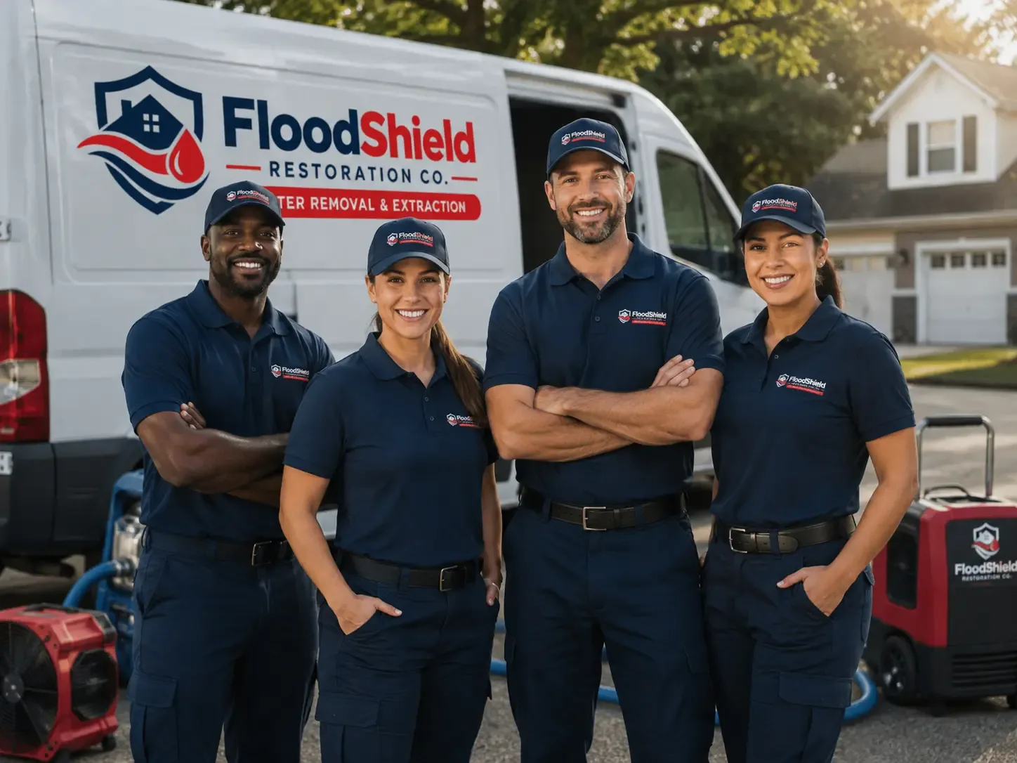 Flood Damage Restoration company in Volga, SD
